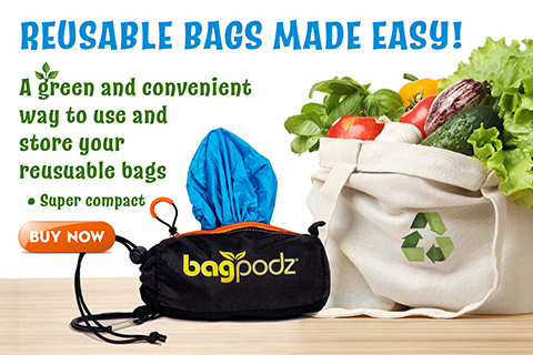 reusable shopping bag organizer